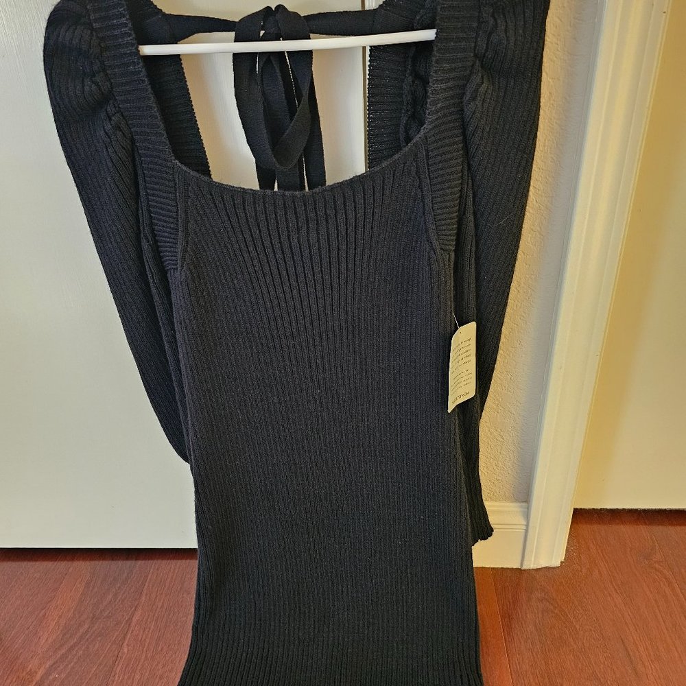 Black Charles Henry dress xs